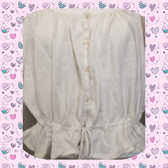 🍭🌼Cream Colored Baby Doll Top🌼🍭 - Picture 2 of 8